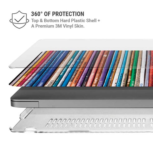 Records Music MacBook Pro 14in (2021-24) Case plus Skin